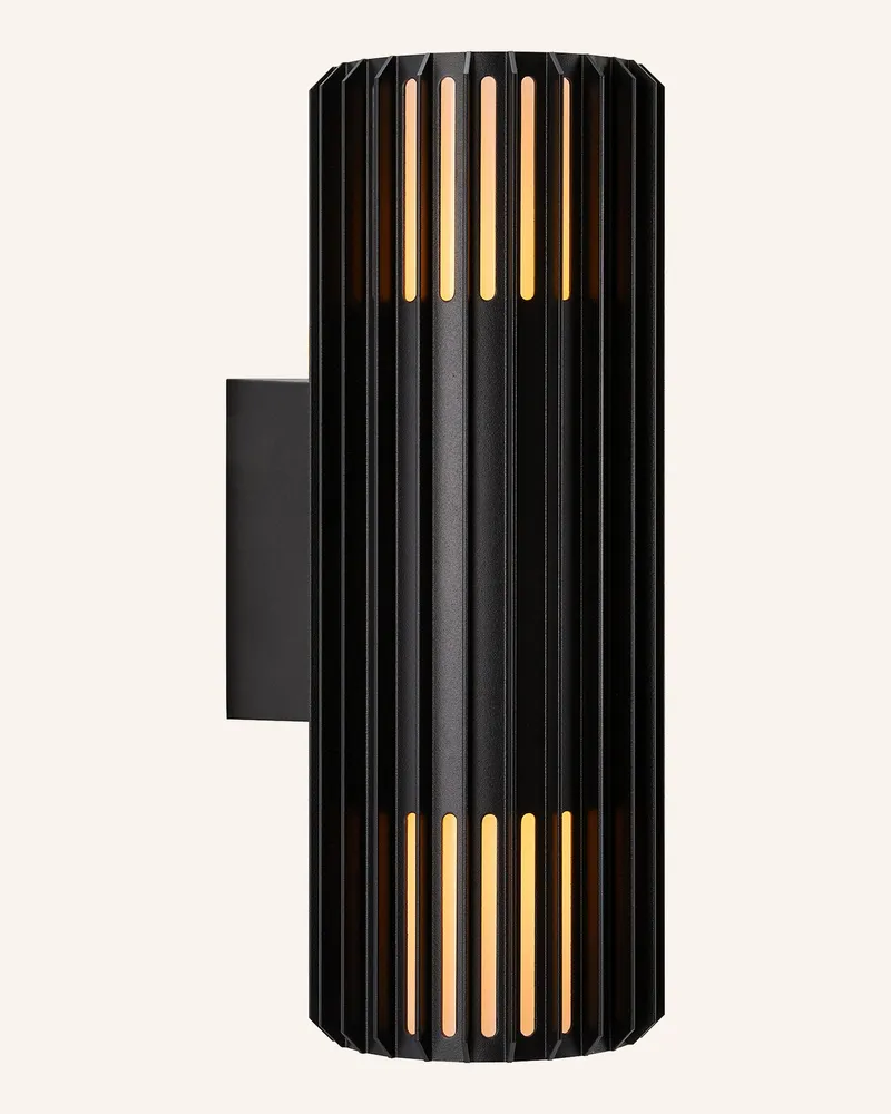 NORDLUX Wandleuchte Aludra Double schwarz Schwarz
