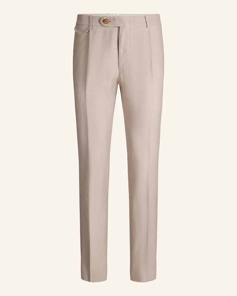 windsor. Anzughose Silvi Extra Slim Fit Mit Leinen beige Beige