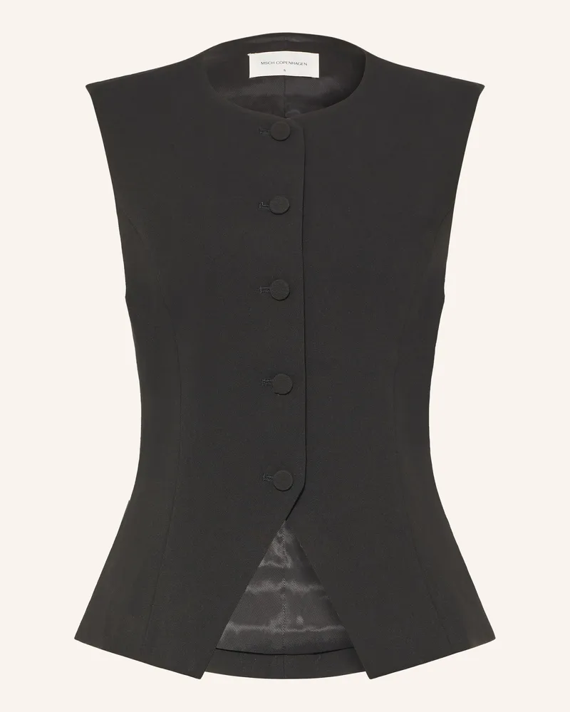 MOSS COPENHAGEN Blazerweste Mschelwa Michelle schwarz Schwarz