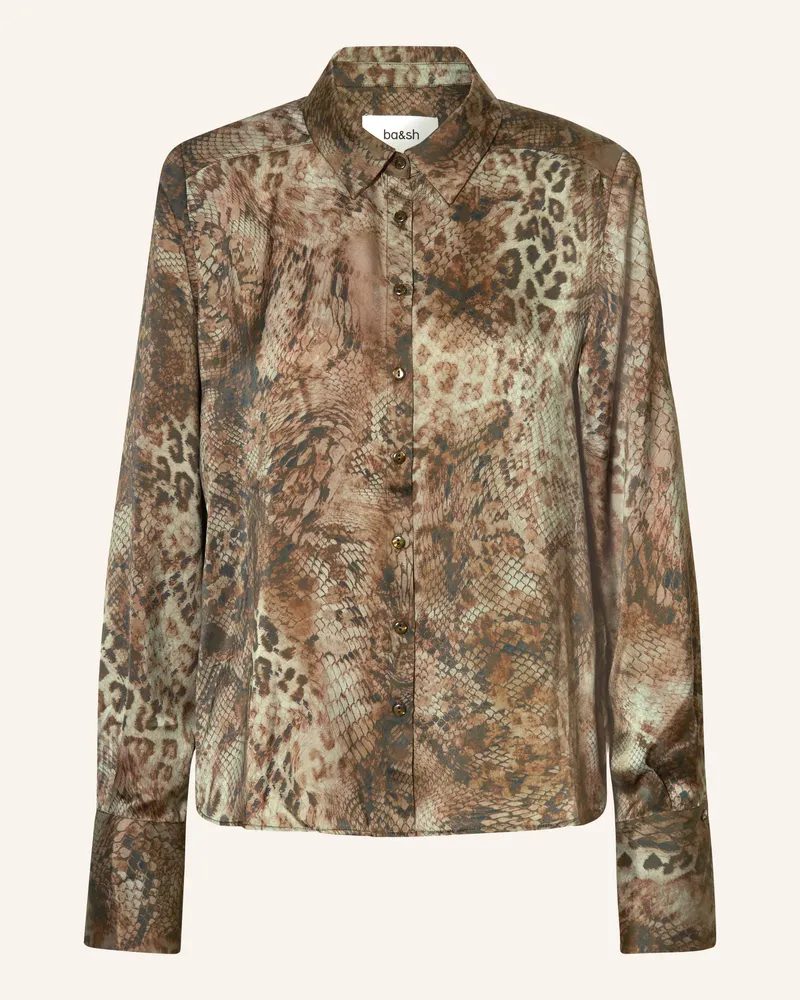 ba&sh Hemdbluse Cornelia gruen Khaki