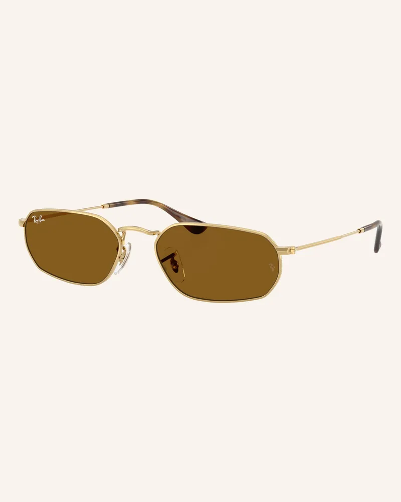 Ray Ban Sonnenbrille rb3947 gold Gold