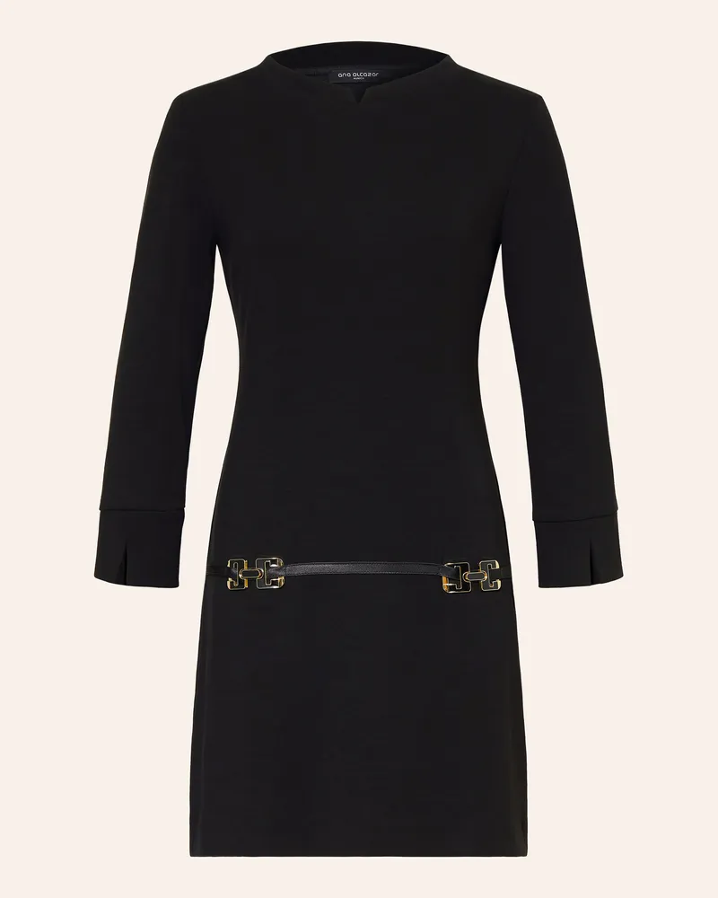 ana alcazar Kleid schwarz Schwarz
