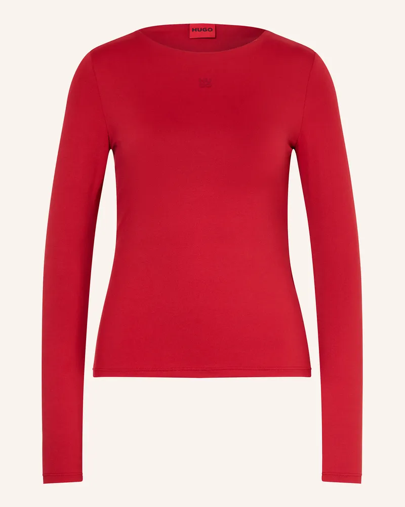HUGO BOSS Longsleeve Dasiia rot Rot