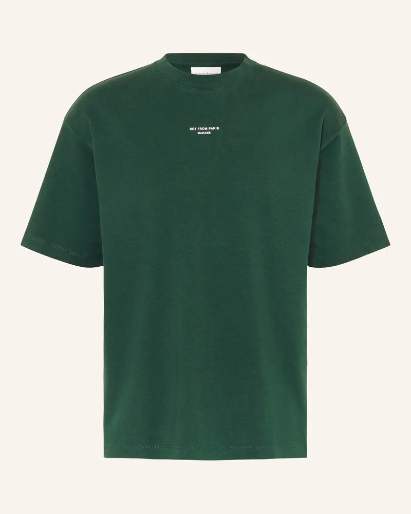Drôle de Monsieur T-Shirt Dunkelgrün