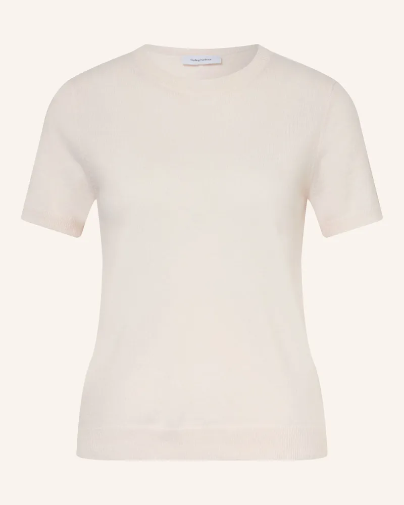 Darling Harbour Strickshirt Aus Cashmere weiss Creme
