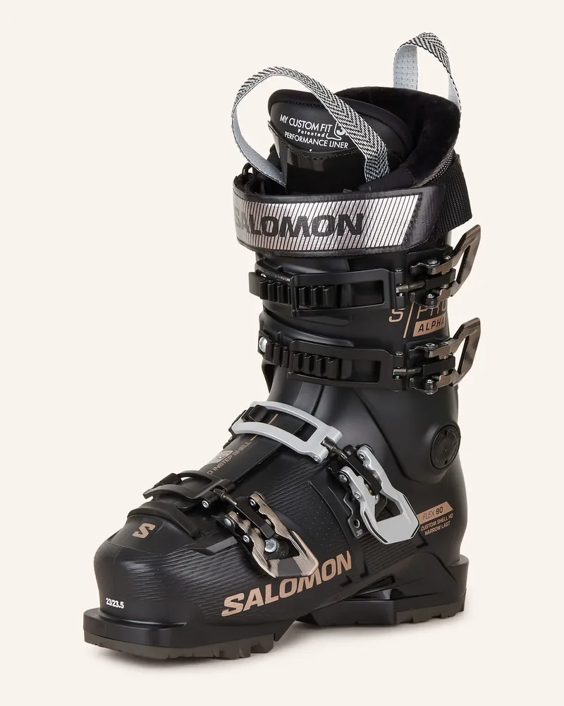 Salomon Skischuhe S/Pro Alpha 90 schwarz Schwarz
