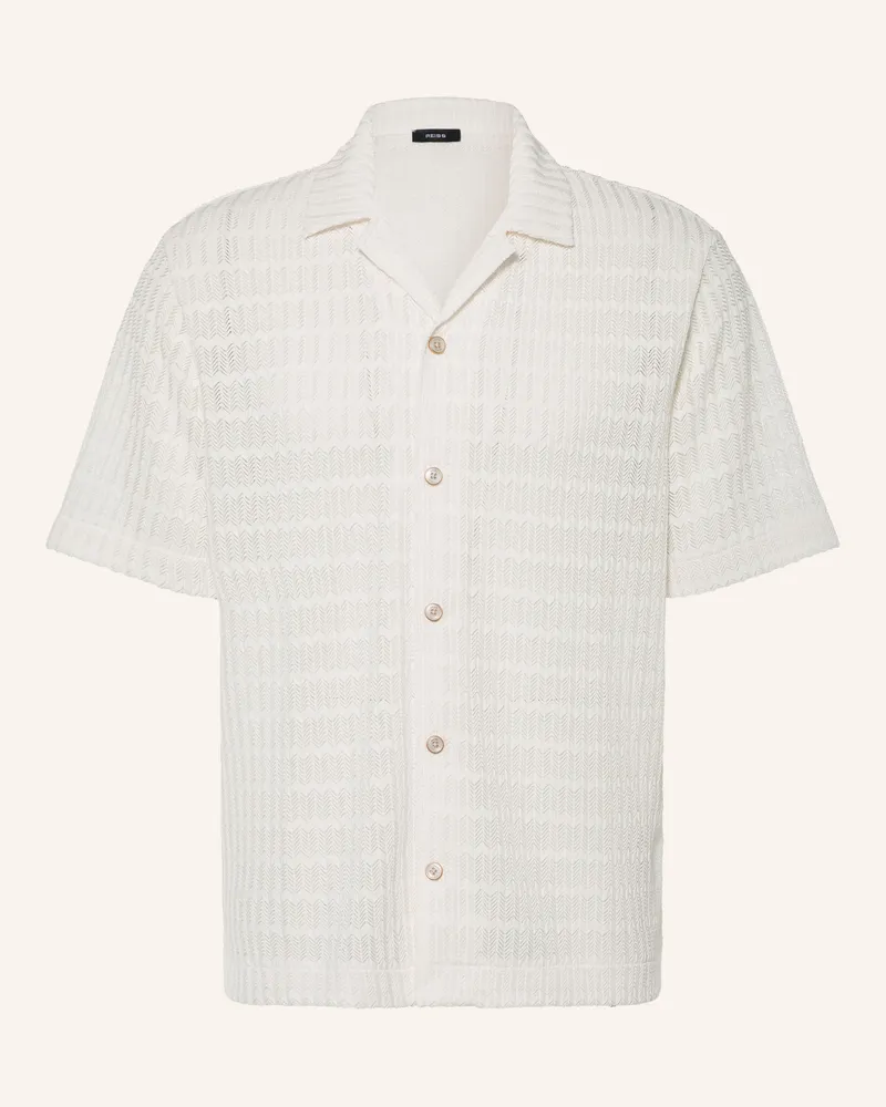 Reiss Resorthemd Sid Comfort Fit Aus Jersey weiss Weiss