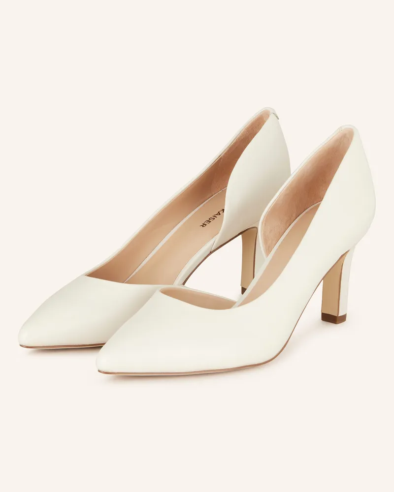 Peter Kaiser Pumps Modena weiss Ecru