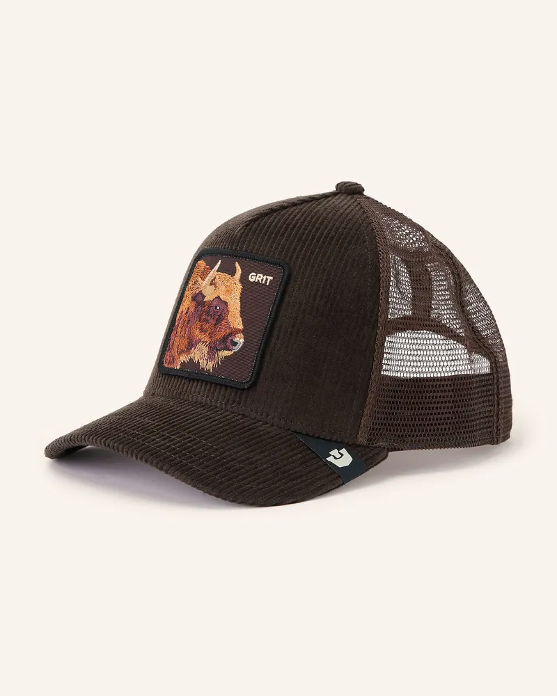 Goorin Bros. Cord-Cap Corduroy Grit braun Dunkelbraun