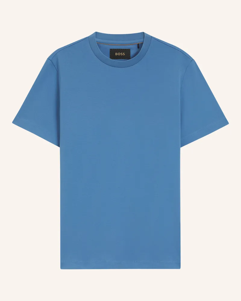 HUGO BOSS T-Shirt Tesar 14 Regular Fit blau Blau