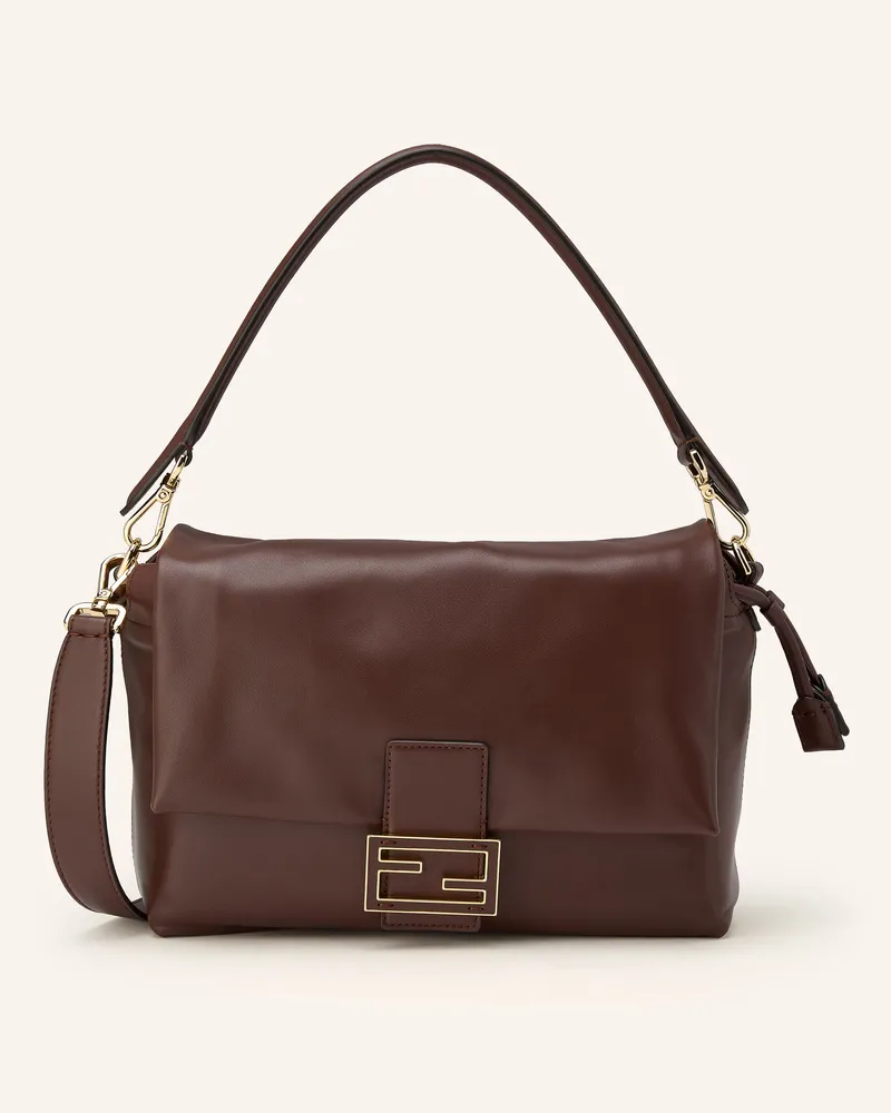 Fendi Handtasche Mamma Baguette Medium braun Dunkelbraun