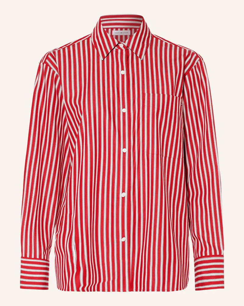 Tommy Hilfiger Hemdbluse rot Rot