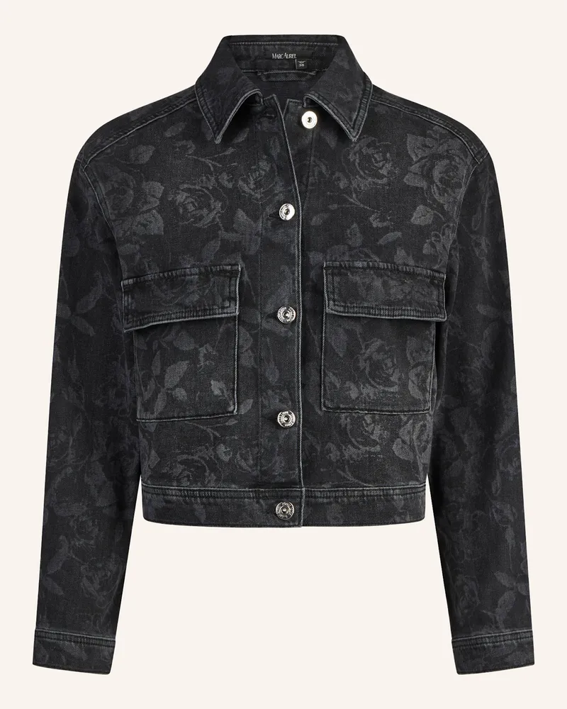 MARC AUREL Jeansjacke schwarz Schwarz
