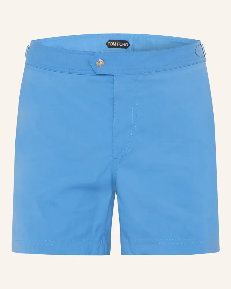 Tom Ford Badeshorts blau Hellblau