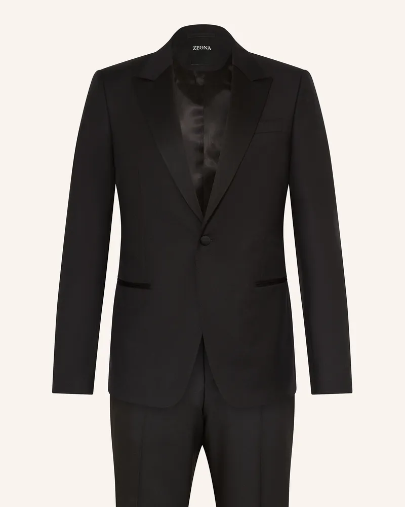Ermenegildo Zegna Smoking Extra Slim Fit schwarz Schwarz