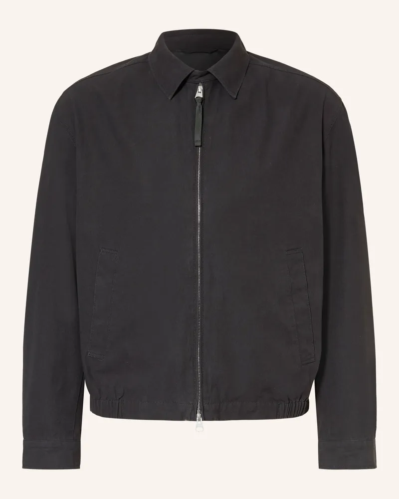 Arket Jacke schwarz Schwarz