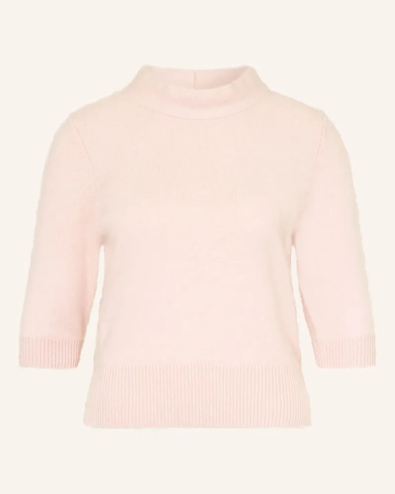 Dorothee Schumacher Pullover Fluffy Statement Mit 3/4-Arm rosa Hellrosa