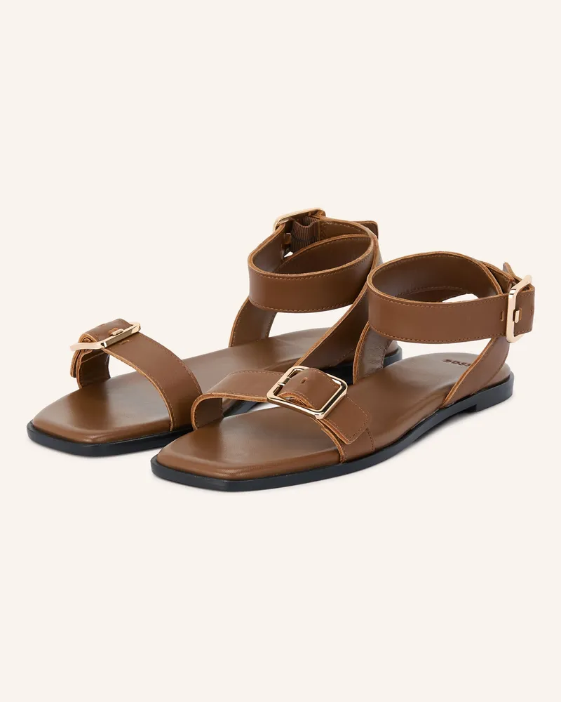 HUGO BOSS Sandalen Charlize braun Braun