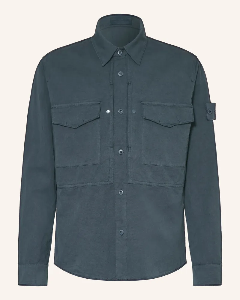 Stone Island Overjacket GHOST Dunkelblau