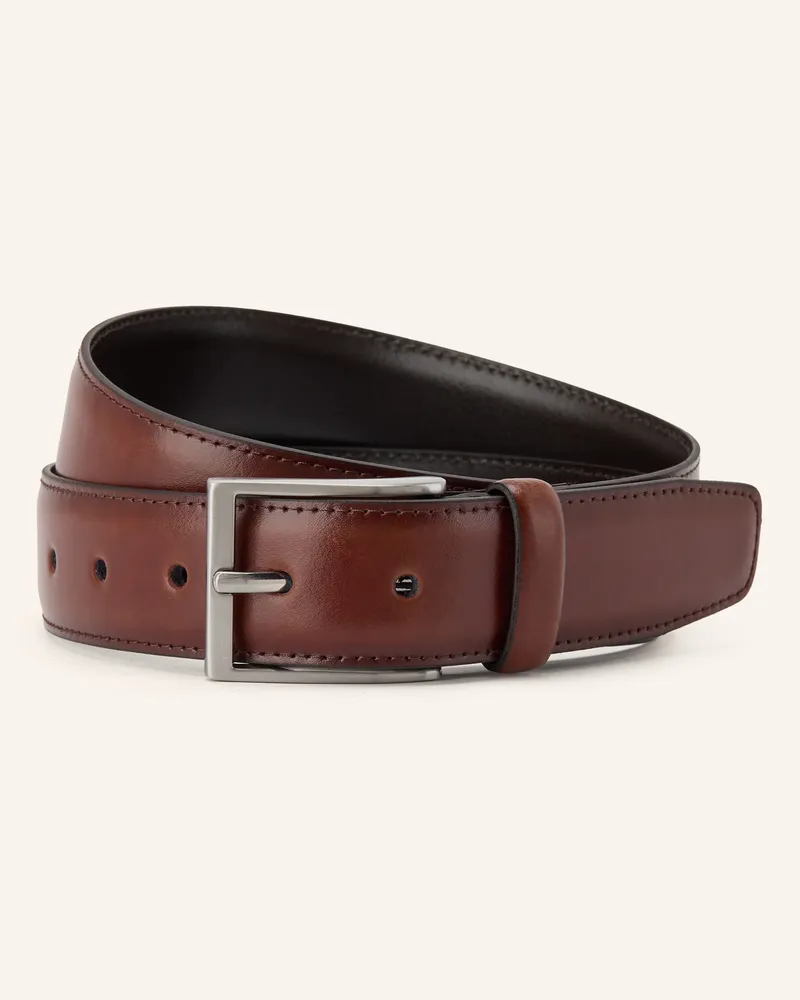 Strokesman's Ledergürtel braun Braun