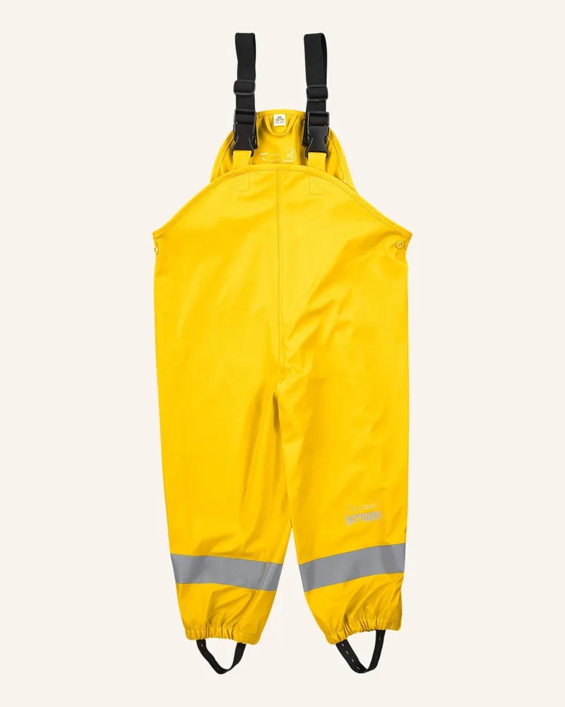 Sterntaler Regenträgerhose ungefüttert Gelb