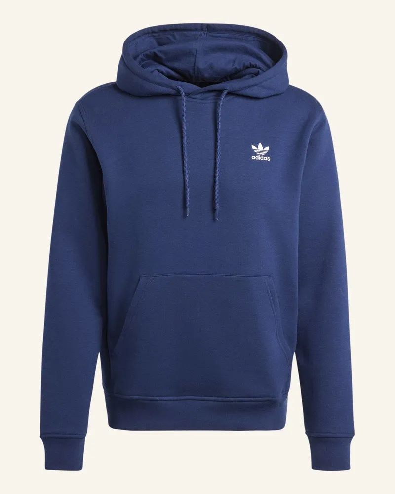 adidas TREFOIL ESSENTIALS HOODIE Blau