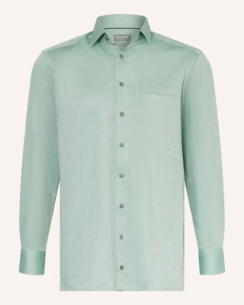 Olymp Hemd Luxor comfort fit Hellgrün