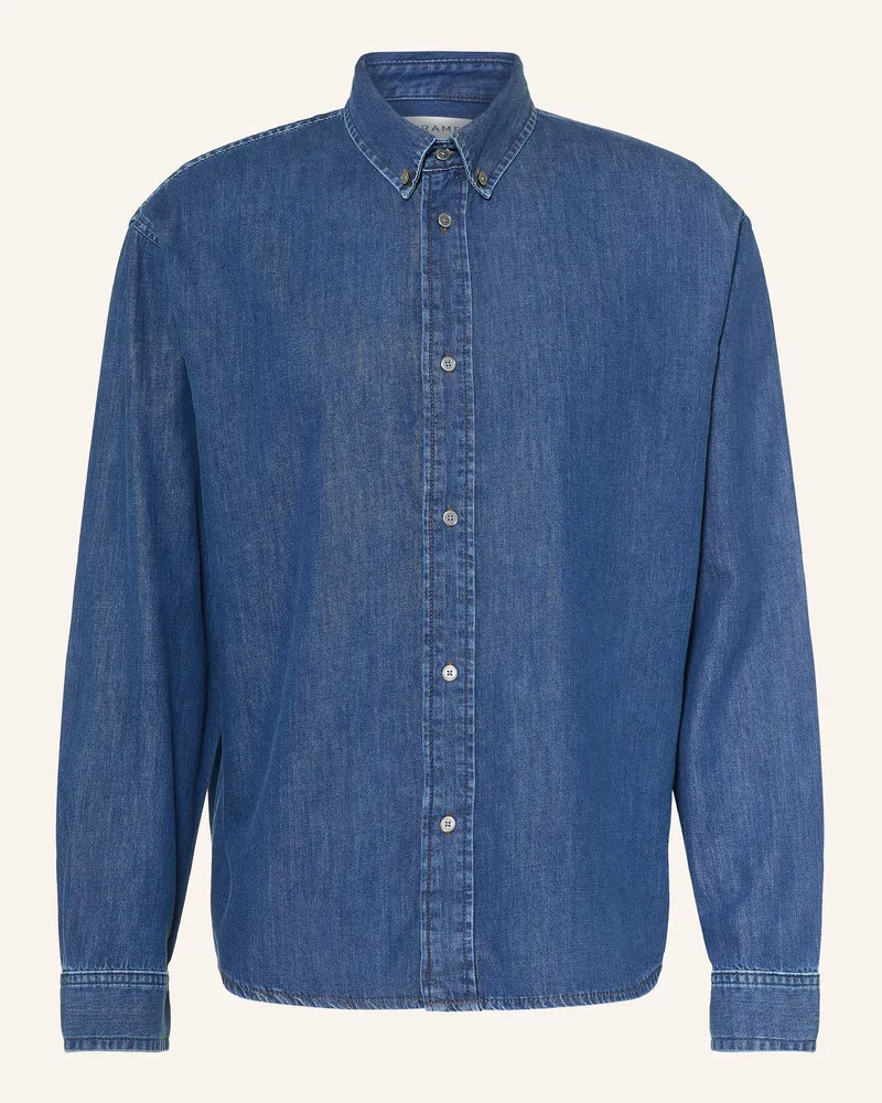 Frame Denim Jeanshemd Comfort Fit blau Blau