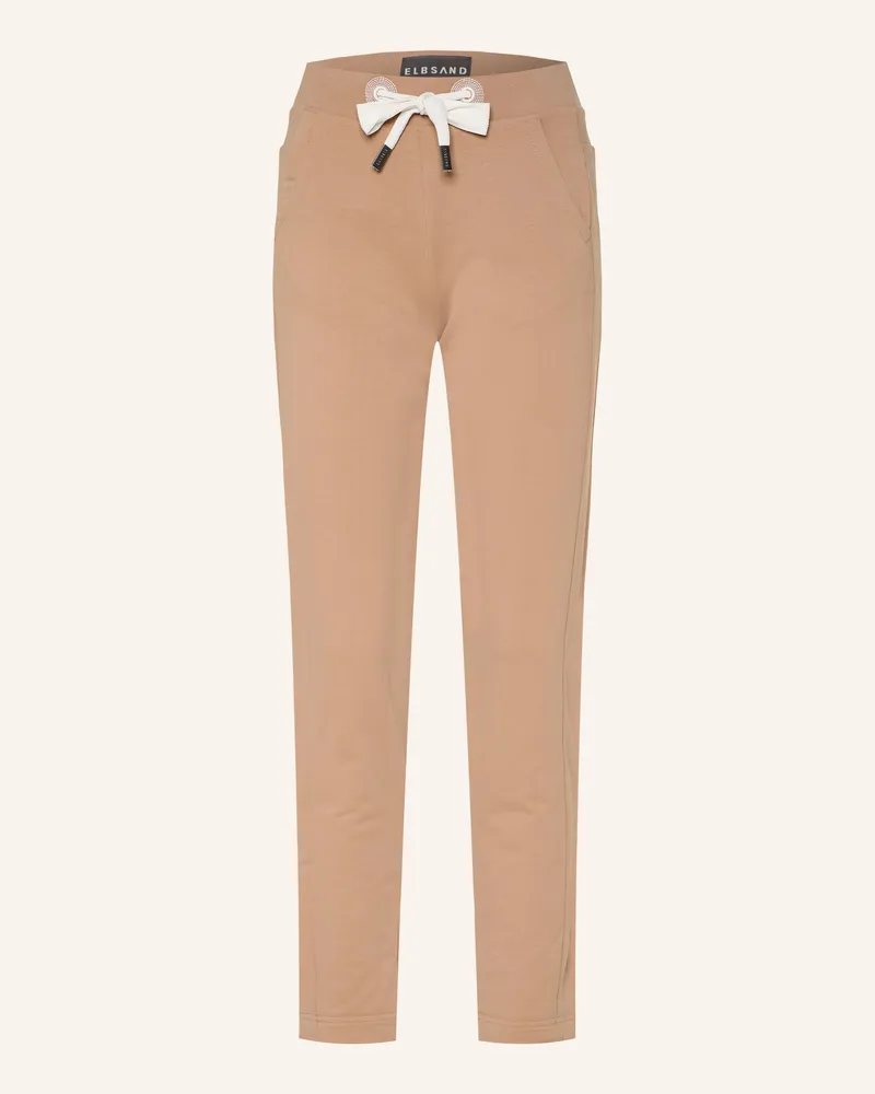 ELBSAND Sweatpants Brinja braun Hellbraun