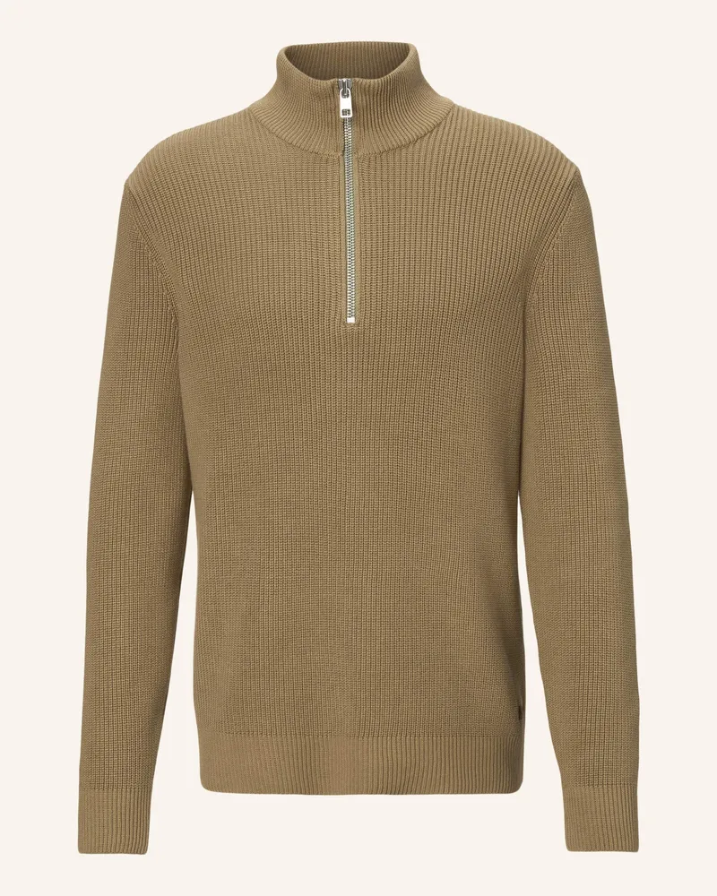 Marc O'Polo Pullover Hellbraun