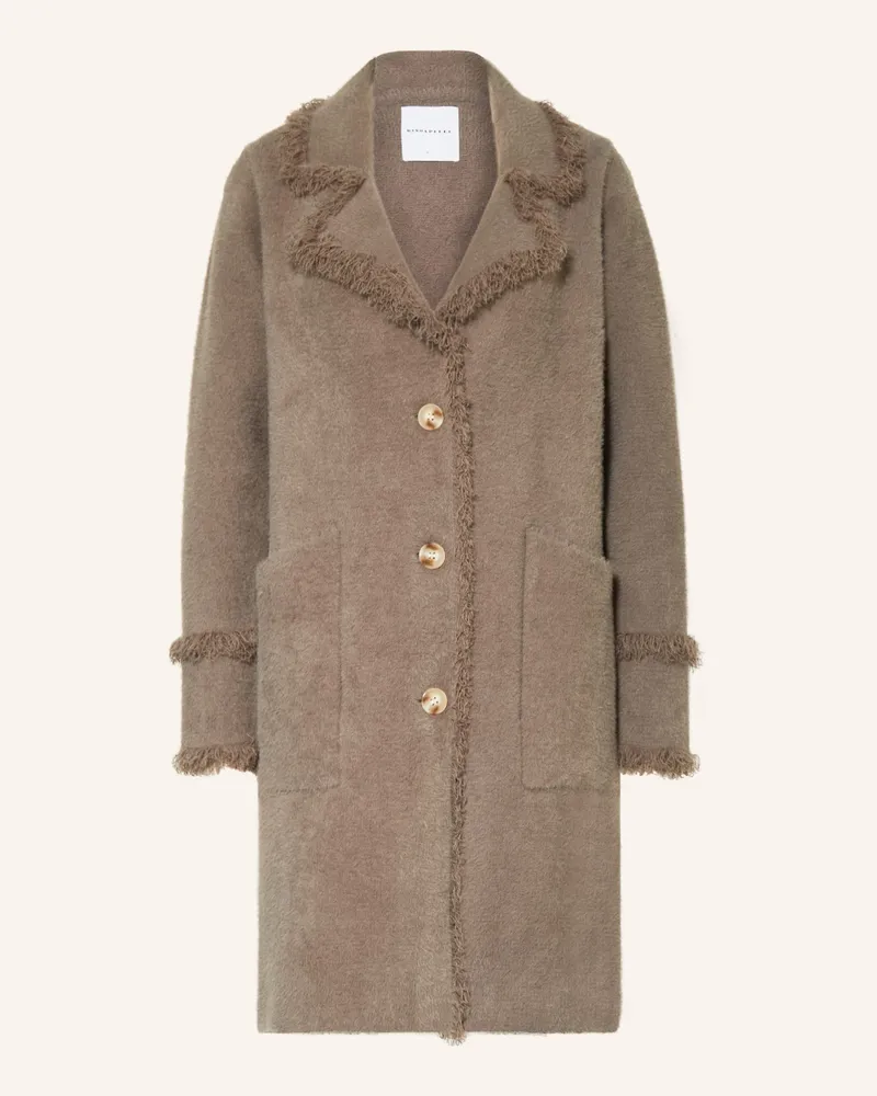 RINO & PELLE Strickmantel Catena beige Taupe