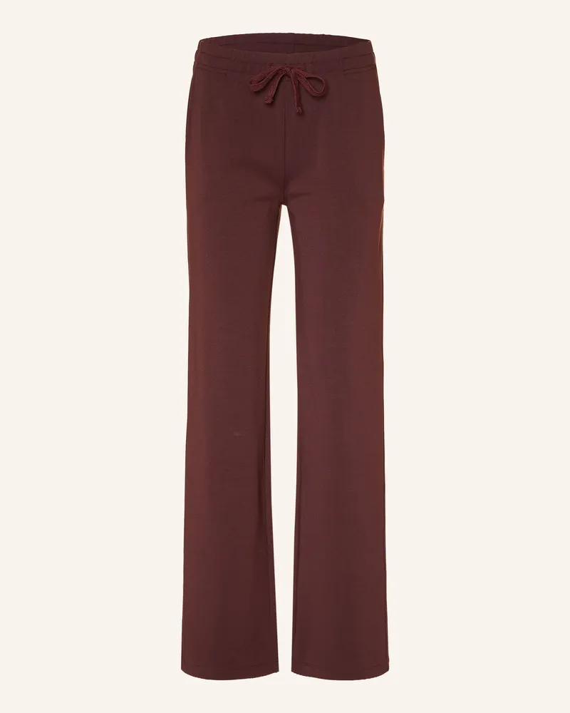 Juvia Sweatpants Elna rot Dunkelrot