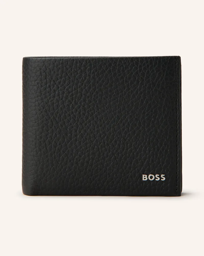 HUGO BOSS Geldbörse New Crosstown schwarz Schwarz
