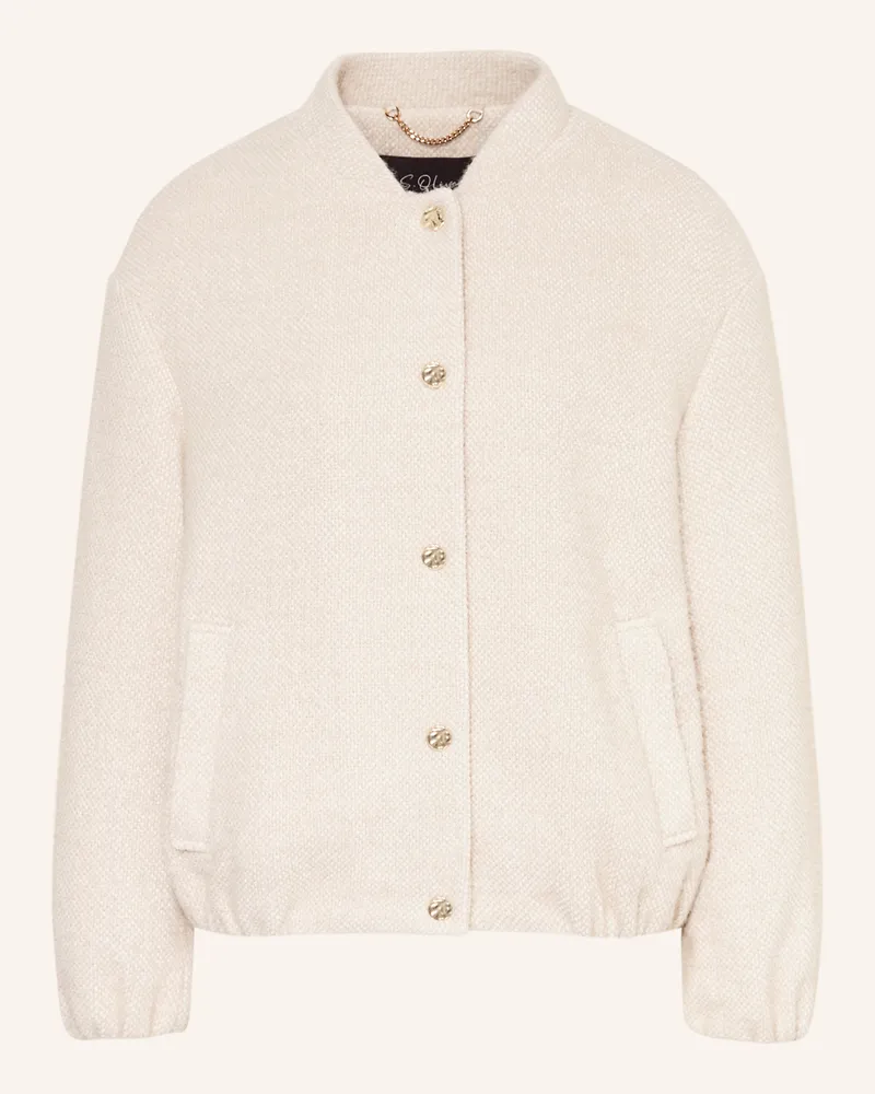 S.Oliver Blouson beige Hellgrau