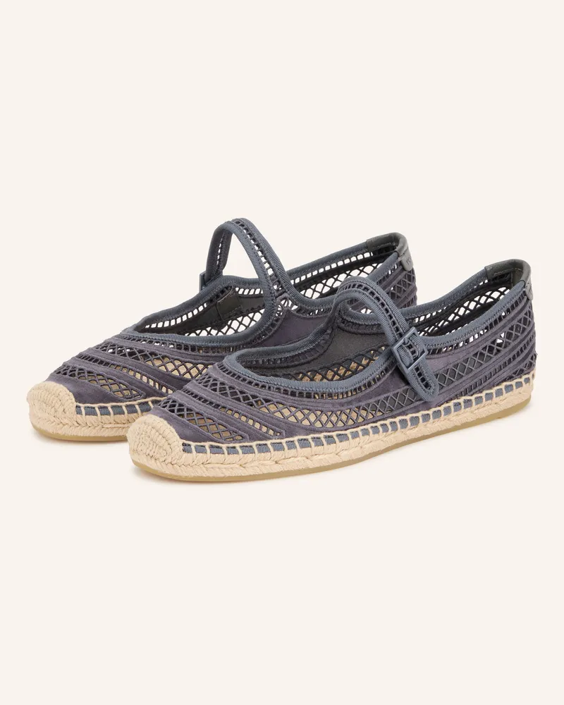 Tory Burch Mary-Jane-Ballerinas blau Blau