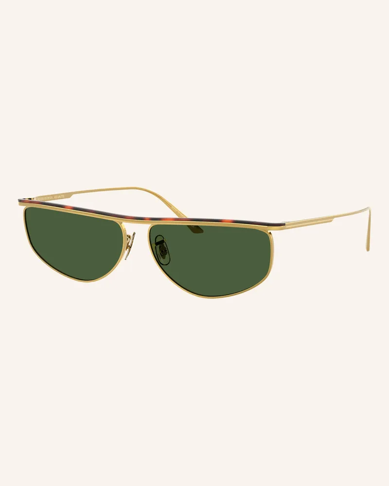 Oliver Peoples Sonnenbrille ov1367s braun Gold