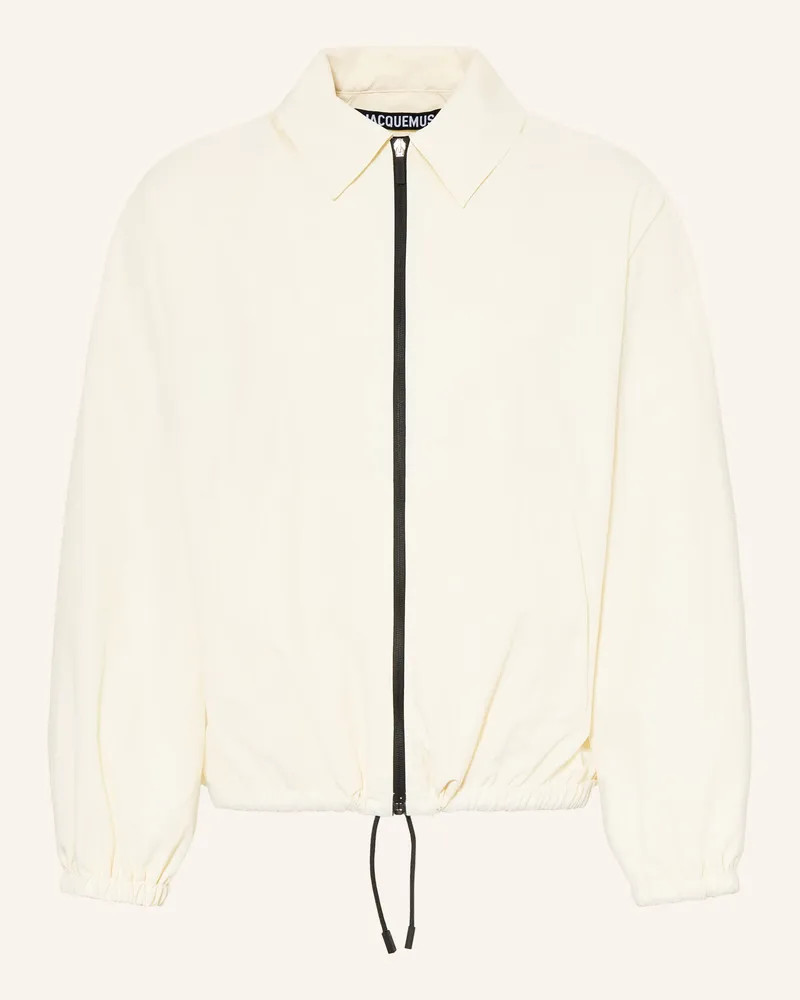 Jacquemus Blouson Le Coupe-Vent weiss Creme