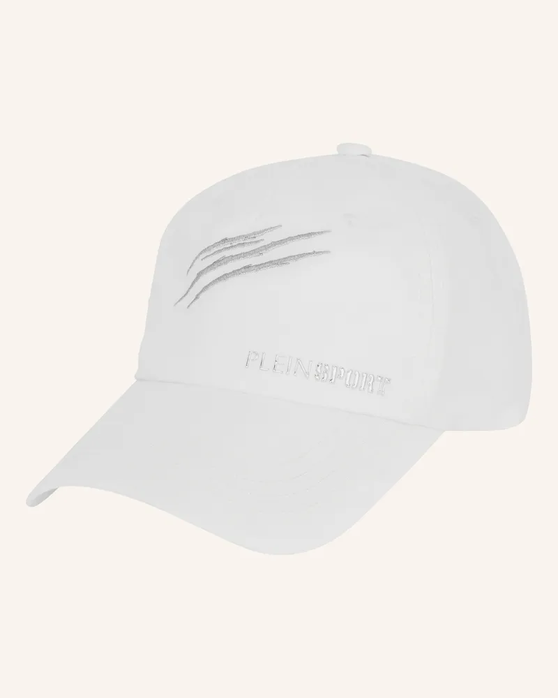 Philipp Plein Baseballkappe Chrome weiss Weiss