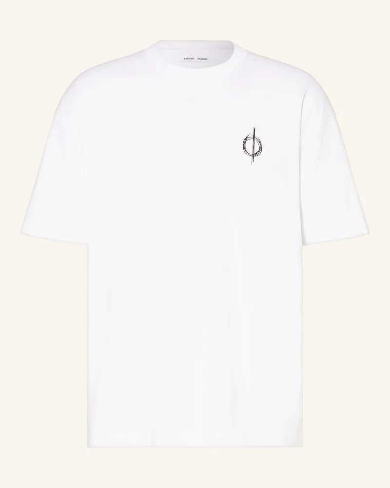 Samsøe & Samsøe T-Shirt Saodie weiss Weiss