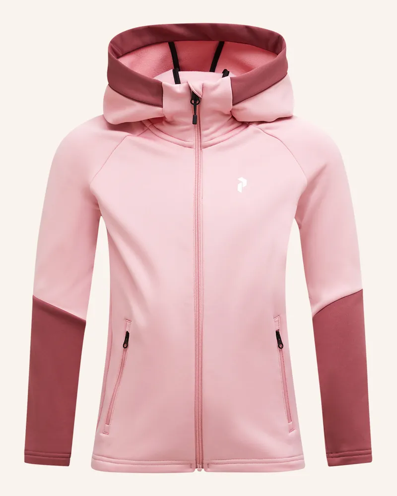 Peak Performance Fleecejacke rosa Rosa