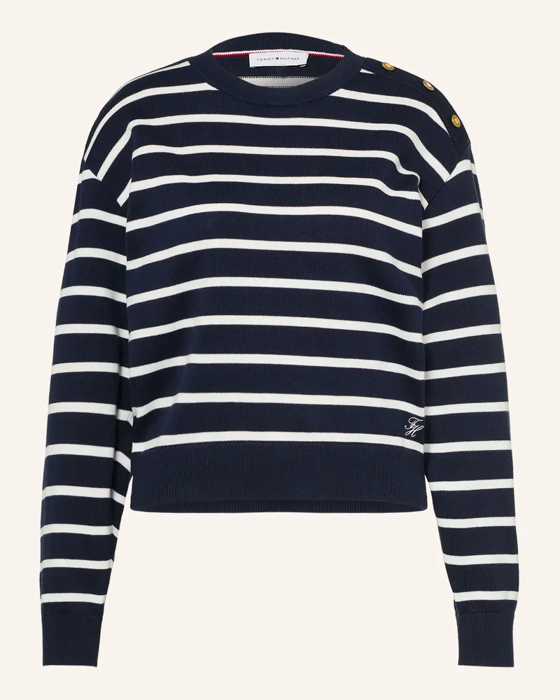 Tommy Hilfiger Pullover blau Dunkelblau