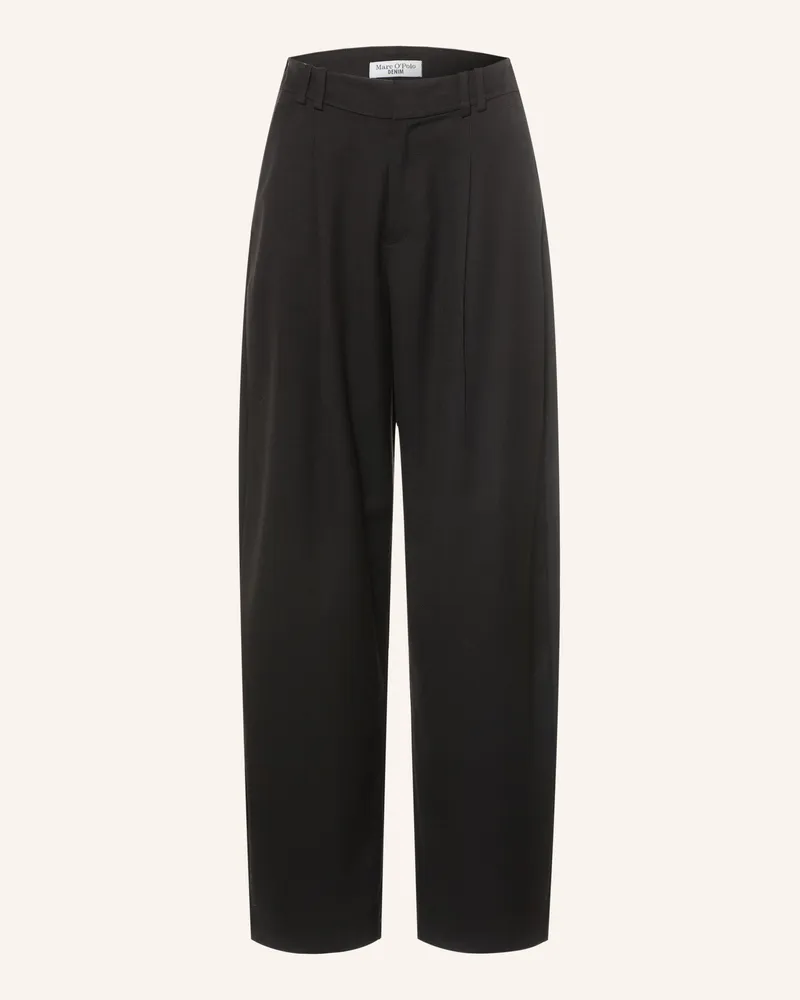 Marc O'Polo Hose schwarz Schwarz