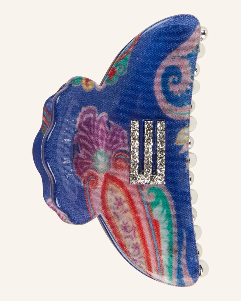 Etro Haarspange Blau