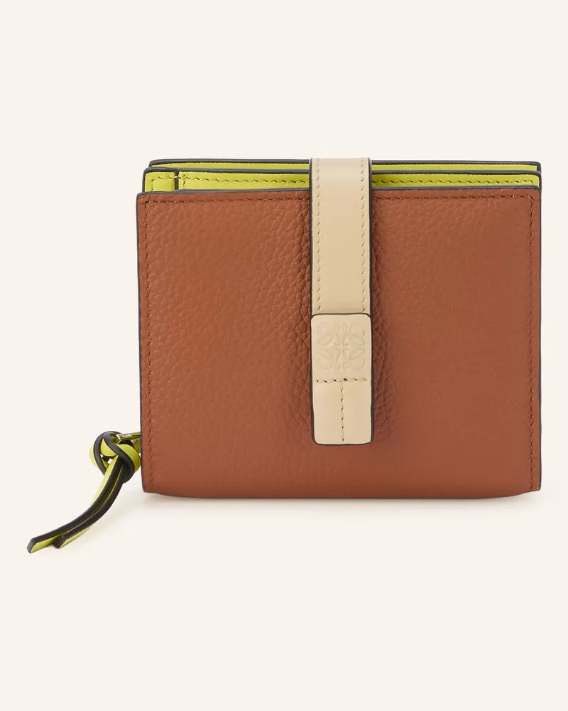 Loewe Geldbörse braun Braun
