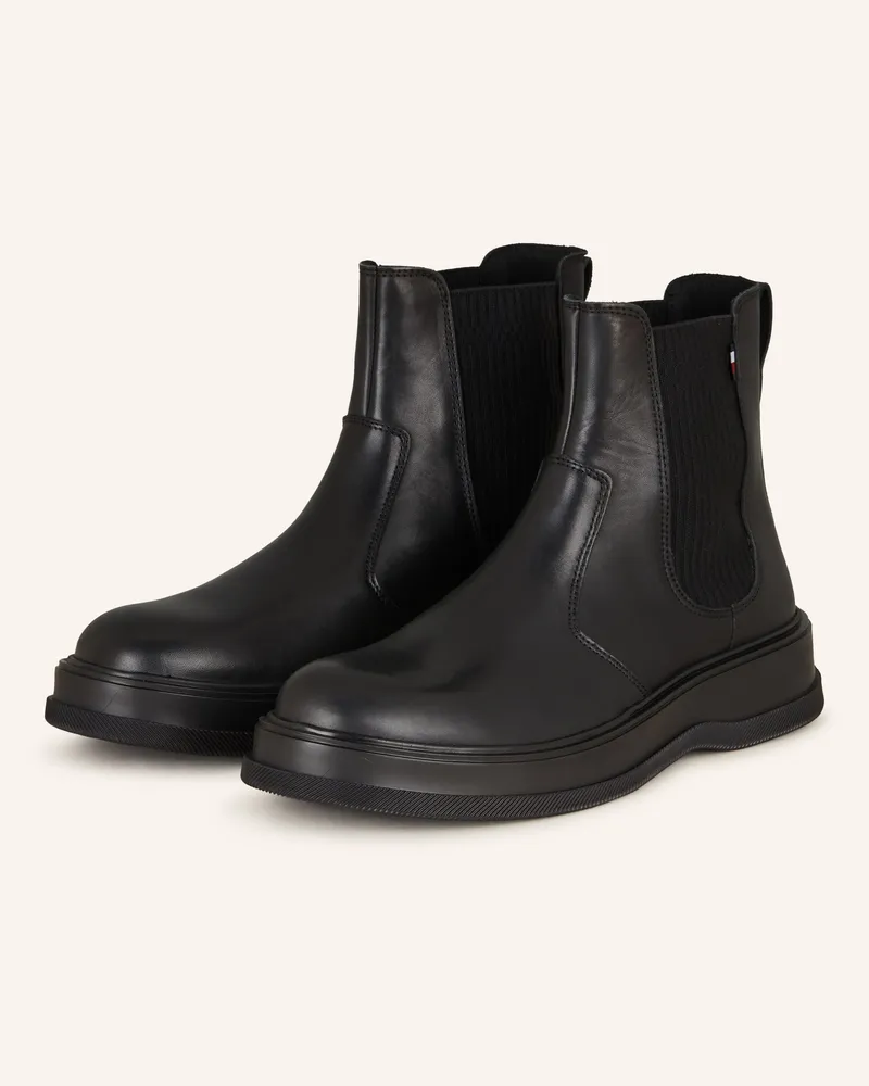 Tommy Hilfiger Chelsea-Boots schwarz Schwarz