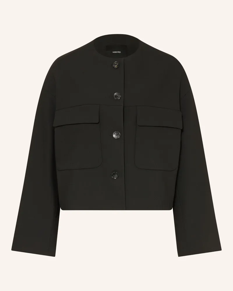 someday. Kastenjacke Naimi schwarz Schwarz