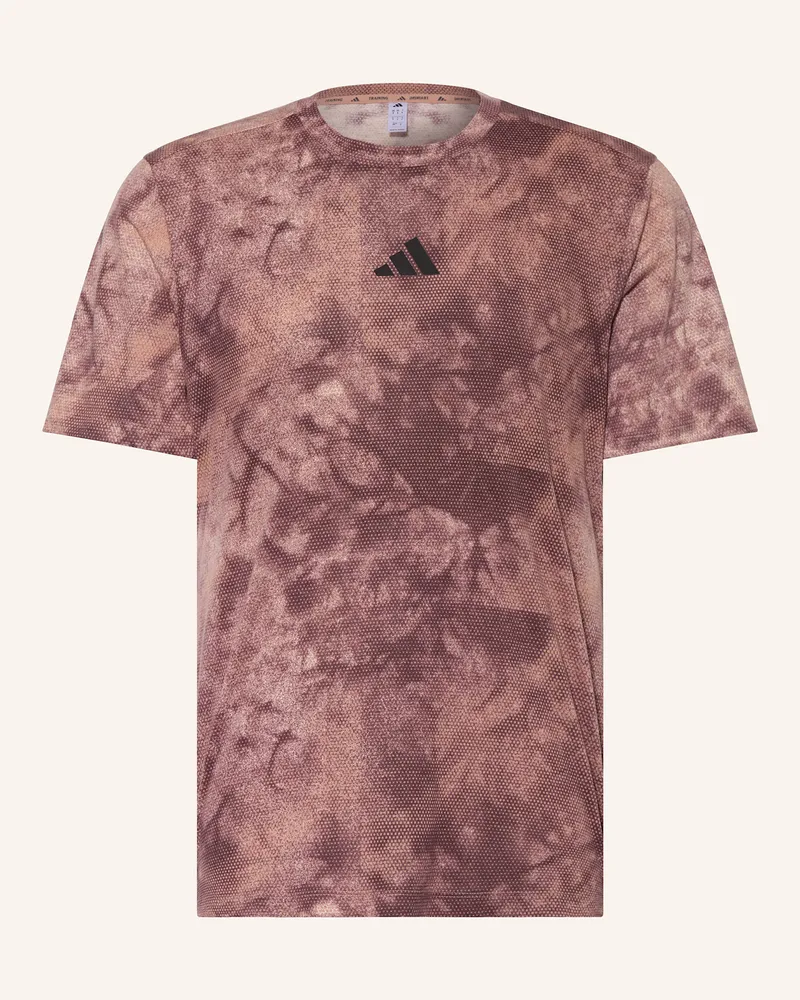 adidas T-Shirt POWER Dunkelrot