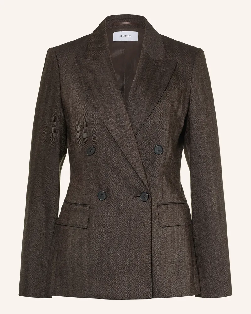 Reiss Blazer Dawson braun Dunkelbraun