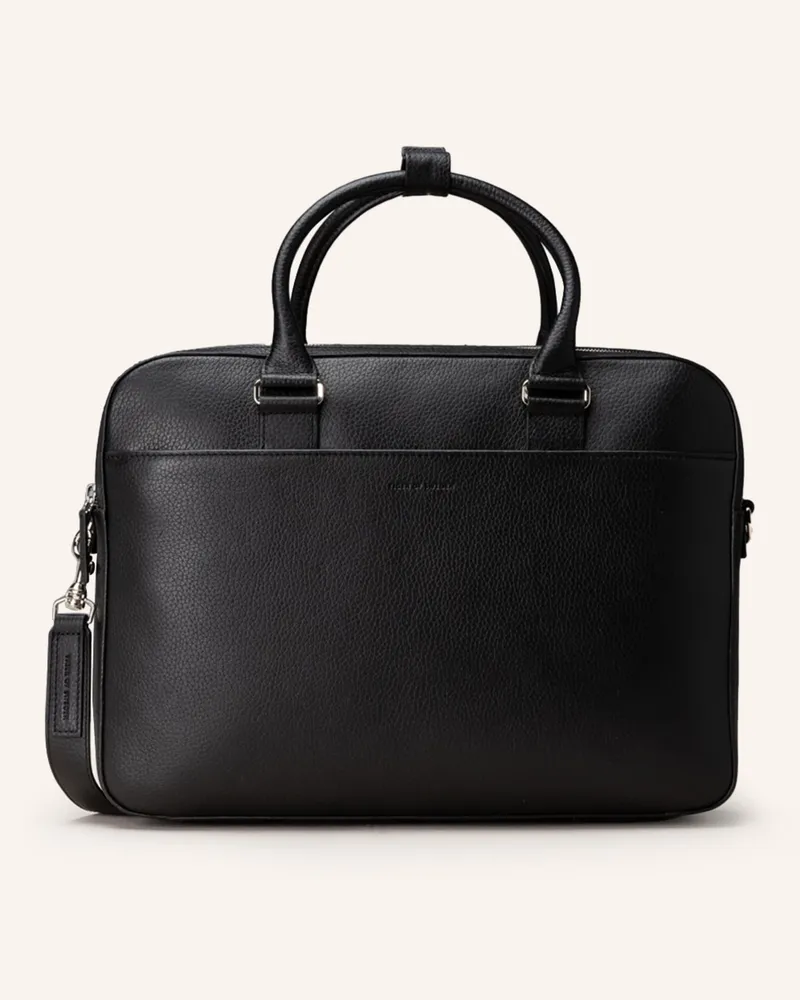 Tiger of Sweden Laptop-Tasche Burin schwarz Schwarz