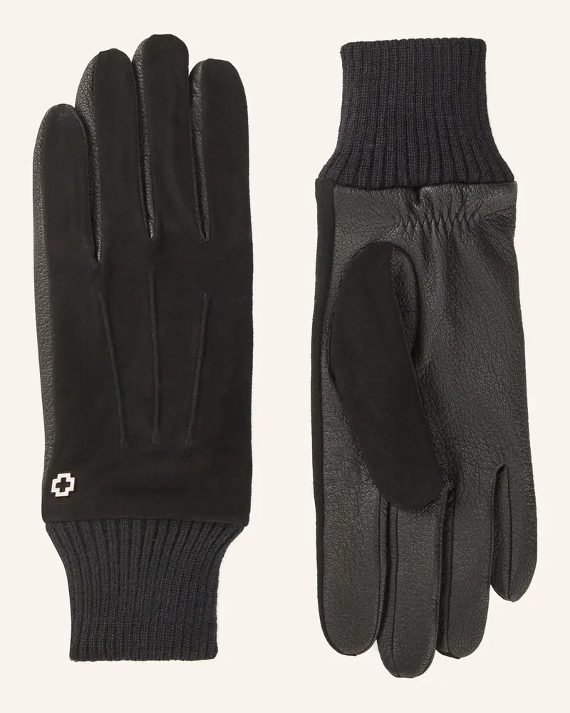 Strellson Handschuhe schwarz Schwarz